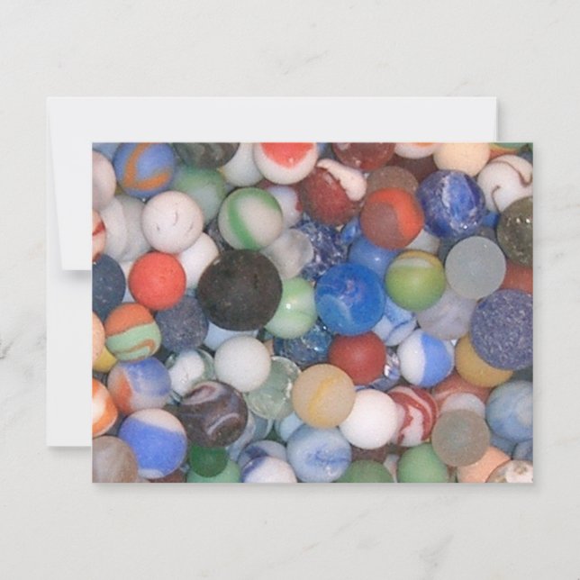 Gevonden op het strand Marbles (Voorkant)