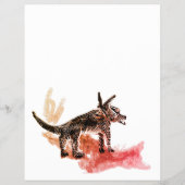 Gevonden Poster grafisch ontwerp van Dog Flyer (Achterkant)