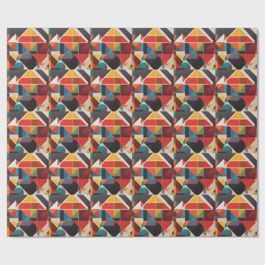 gevormd cadeaupapier (Vlak)