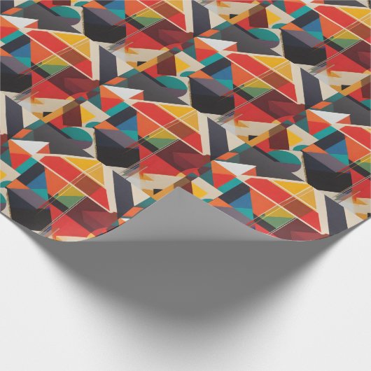 gevormd cadeaupapier (Hoek)