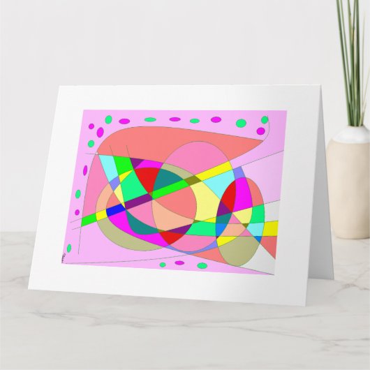 Gevormd multi van de Kaart van de Verjaardag van (Voorkant)