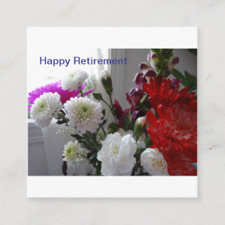 Gevouwen aankondigingskaart informatiekaartje