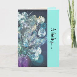 gevouwen Baby-Kaart Bedankkaart