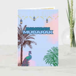 Gevouwen dank bedankkaart