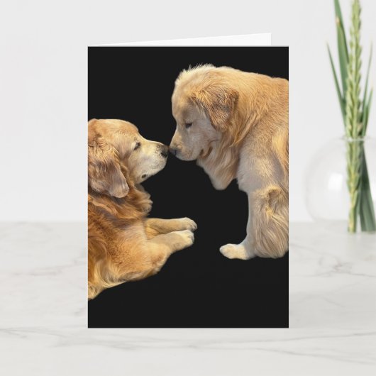 Gevouwen dank bedankkaart (Voorkant)