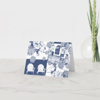 Gevouwen dank bedankkaart