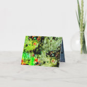 Gevouwen dank bedankkaart (Achterkant)