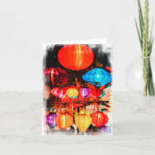 Gevouwen dank bedankkaart