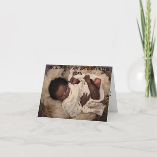 Gevouwen dank bedankkaart