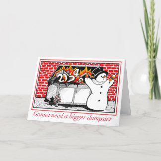 Gevouwen dank bedankkaart