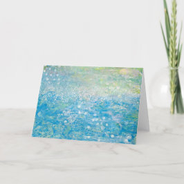 Gevouwen dank bedankkaart