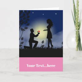 Gevouwen dank bedankkaart