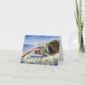 Gevouwen dank bedankkaart (Voorkant)