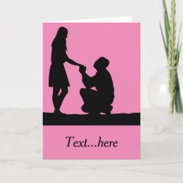 Gevouwen dank bedankkaart