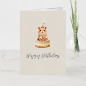 Gevouwen Folie Wenskaart (Voorkant)