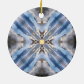 Gevouwen hemel keramisch ornament (Achterkant)