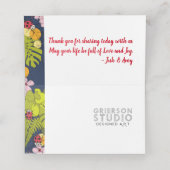 Gevouwen kaart (Binnenkant ongevouwen)