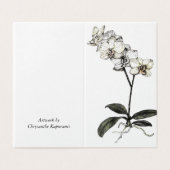 Gevouwen Kaart_Orchidee botanisch Kaart (Buitenkant ongevouwen)