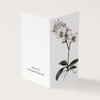 Gevouwen Kaart_Orchidee botanisch Kaart