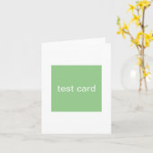 gevouwen kaart testen (Gele Bloem)