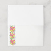 Gevouwen naam Plaats kaart (Buitenkant ongevouwen)