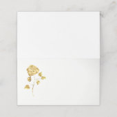 Gevouwen naam Plaats kaart (Buitenkant ongevouwen)