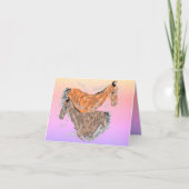 Gevouwen Note Kaart: Stoffige dag Race binnen Notitiekaartje (Voorkant)