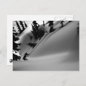 Gevouwen ruimte briefkaart (Voorkant / Achterkant)