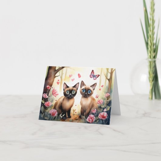 Gevouwen Valentijnse Kaart (Voorkant)