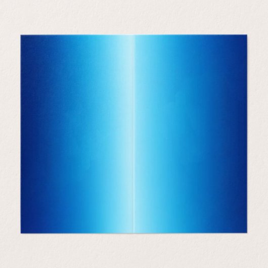 Gevouwen Visitekaartje (Buitenkant ongevouwen)