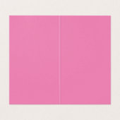 Gevouwen Visitekaartje (Binnenkant ongevouwen)