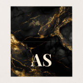 Gevouwen Visitekaartje (Buitenkant ongevouwen)