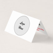 Gevouwen Visitekaartje (Voorkant)