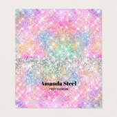 Gevouwen Visitekaartje (Buitenkant ongevouwen)