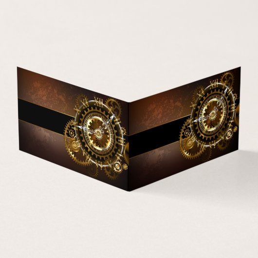 Gevouwen Visitekaartje (Buitenkant)