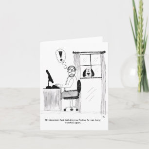 Gevouwen Wenskaart (blanco binnenin) Kaart