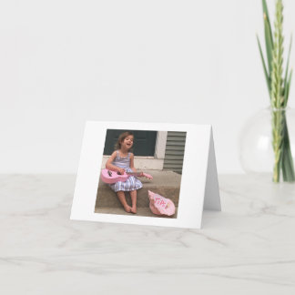 Gevouwen Wenskaart Kaart