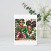 Gevouwen Wenskaart Kaart (Staand voorkant)