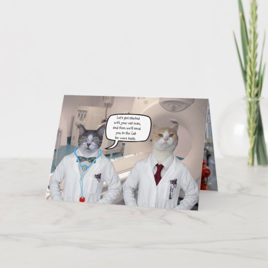 Gevouwen Wenskaart Kaart (Voorkant)