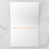 Gevouwen Wenskaart Kaart (Binnen)