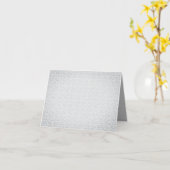 Gevouwen Wenskaart Kaart (Gele Bloem)