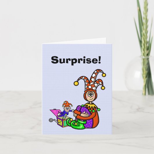 Gevouwen Wenskaart Kaart (Voorkant)