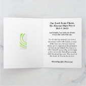 Gevouwen Wenskaart Kaart (Binnen)