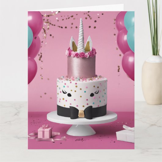 Gevouwen Wenskaart Kaart (Voorkant)