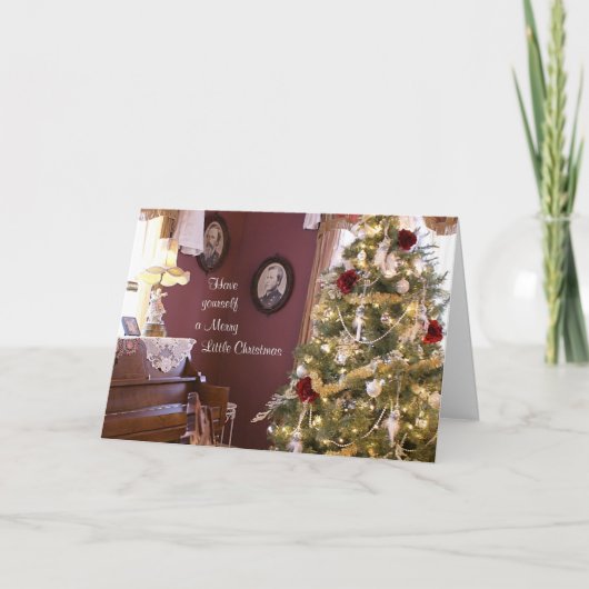 Gevouwen Wenskaart Kaart (Voorkant)