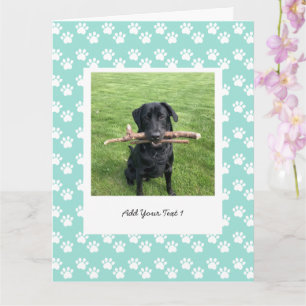 Gevouwen Wenskaart Kaart