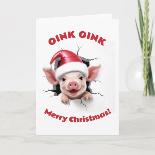 Gevouwen Wenskaart Kaart (Voorkant)