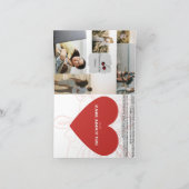 Gevouwen Wenskaart Kaart (Binnen)