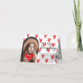 Gevouwen Wenskaart Kaart (Voorkant)