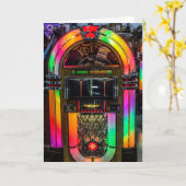 Gevouwen Wenskaart - , Retro Kaart (Gele Bloem)